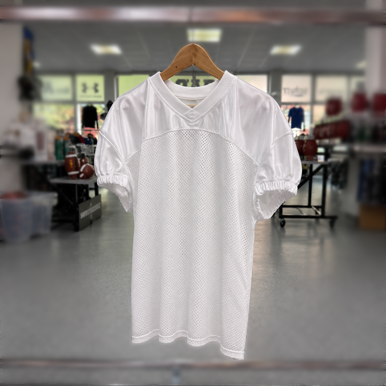 Untouchable Football Jersey - White