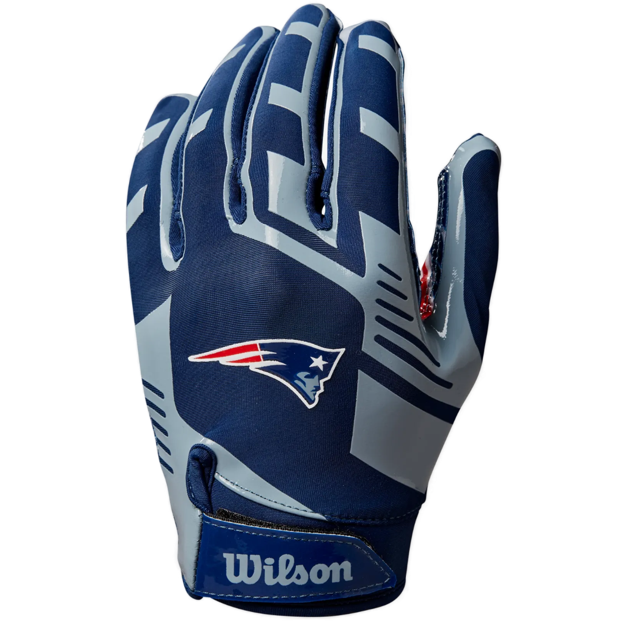 Wilson NFL Stretch Fit Football Handschuh - New England Patriots Wilson NFL Stretch Fit Football Handschuh - New England Patriots