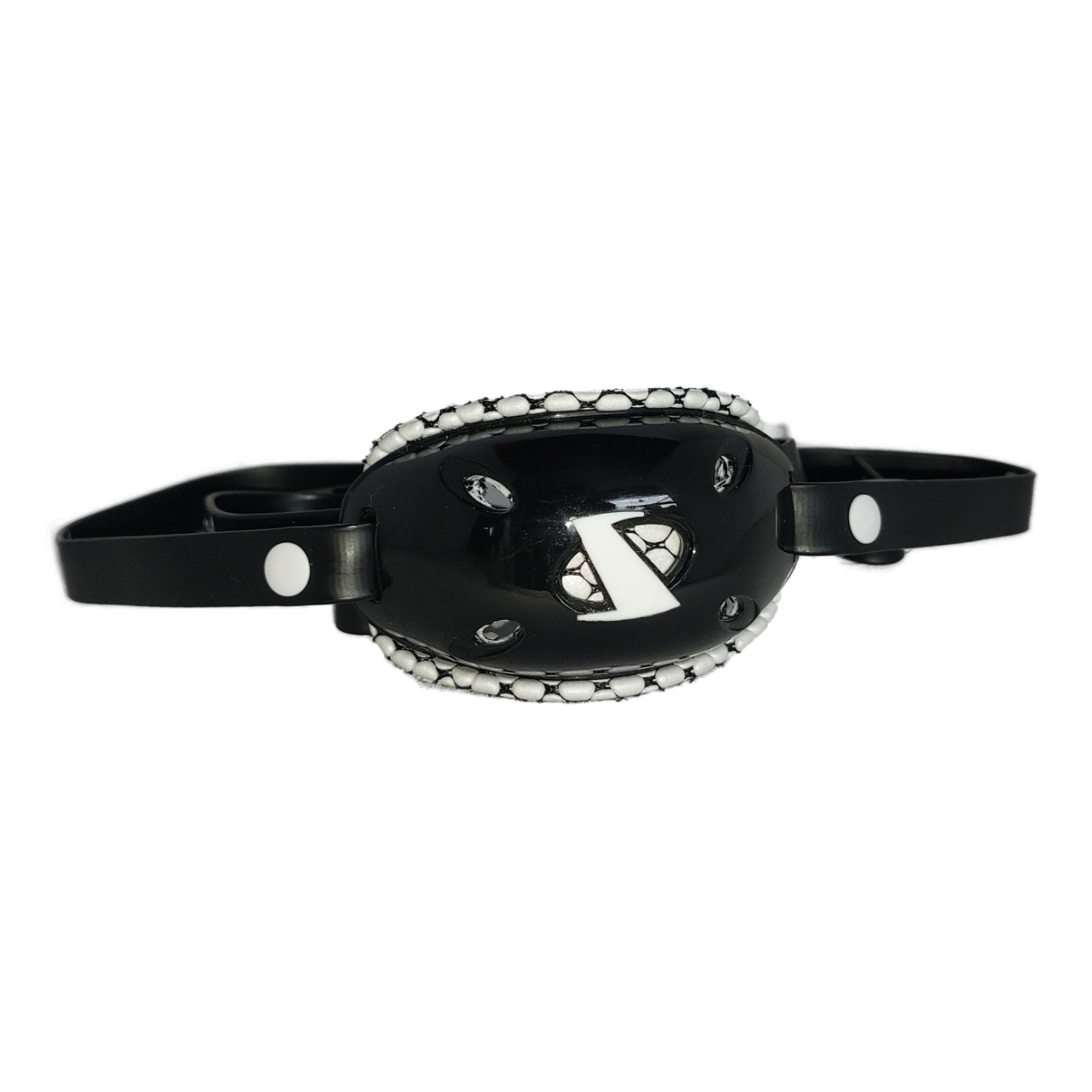 Sportsstar T-Rex Hurricane Gel Chinstrap - Schwarz