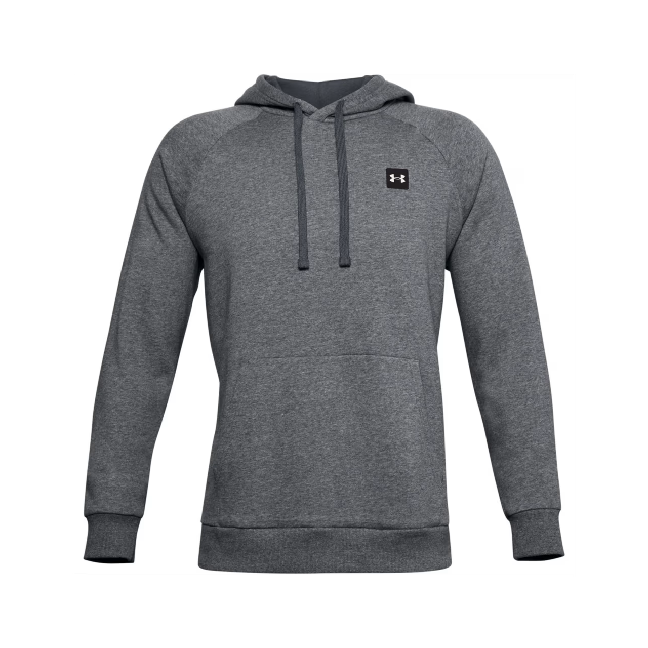 Under Armour Rival Fleece Hoodie Grau – Brustlogo
