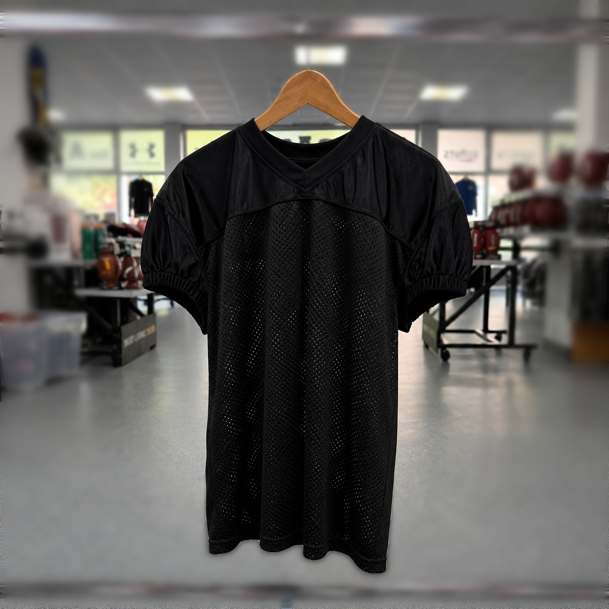 Untouchable Football Jersey - Black
