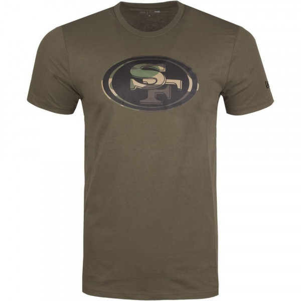 New Era San Francisco 49ers T-Shirt - Olivgrün