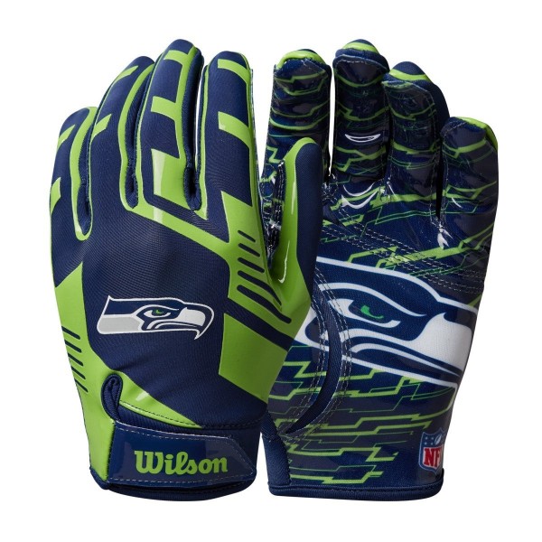 NFL Youth WR Gloves - Seattle Seahawks