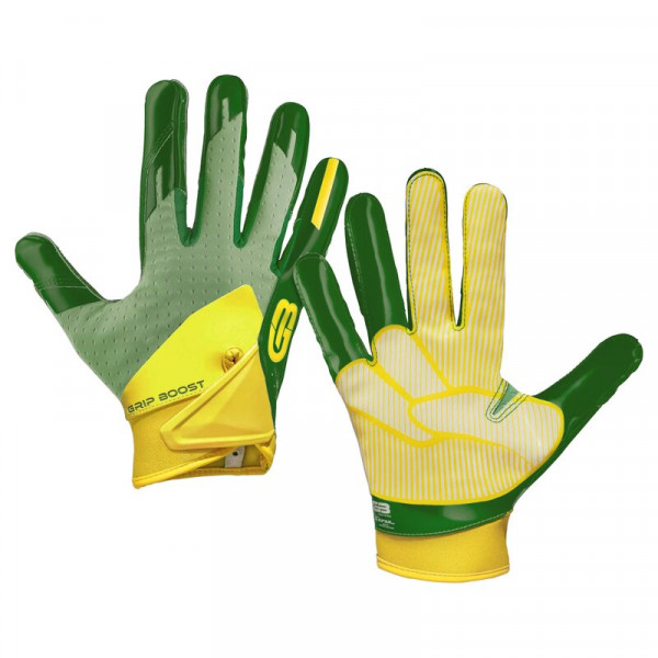 Grip Boost Stealth 5.0 Lime Football Handschuh