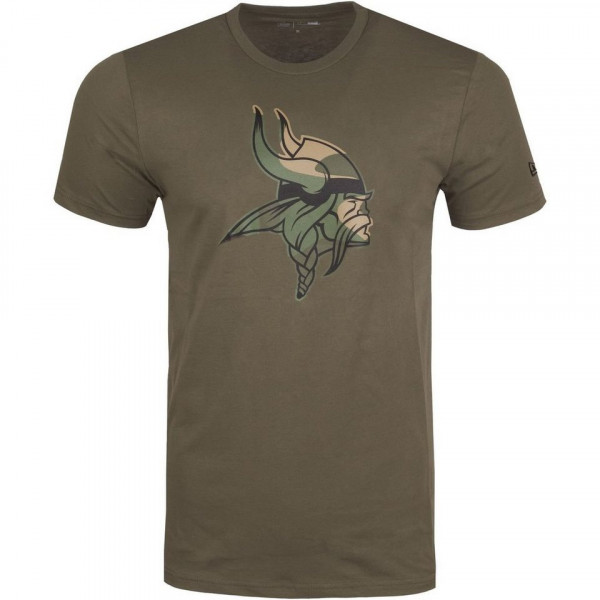 New Era Minnesota Vikings T-Shirt - Olivgrün