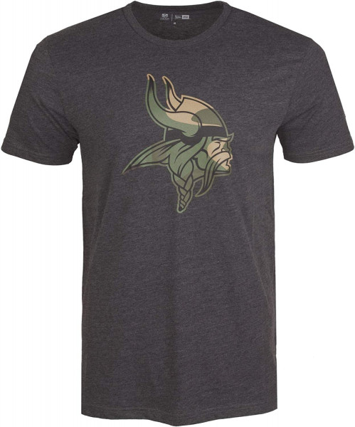 New Era Minnesota Vikings T-Shirt Grau